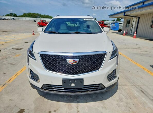 1GYKNGRSXMZ228395 2021 CADILLAC XT5 White წინა ხედი