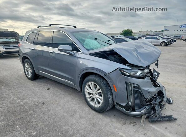 1GYKPAR41MZ144992 2021 CADILLAC XT6 Gray Передня права чверть