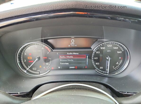 1GYKPAR43RZ709377 2024 CADILLAC XT6 Blue Instrument cluster view