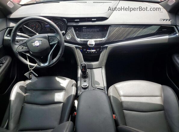 1GYKPCRS0RZ745117 2024 CADILLAC XT6 Red Առջևի վահանակի տեսք