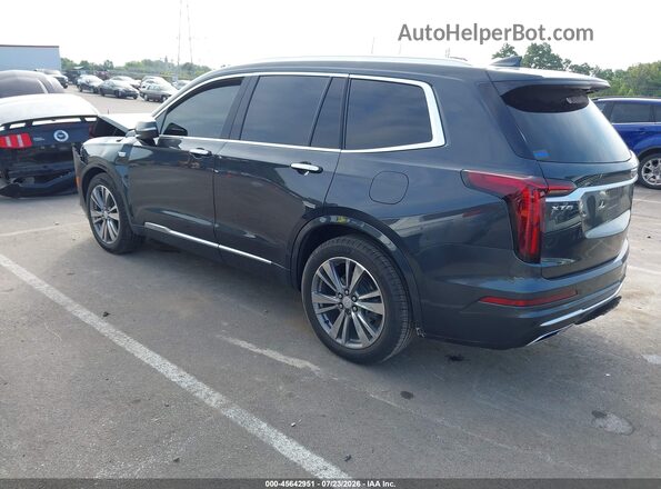1GYKPCRS1MZ157171 2021 CADILLAC XT6 Green უკანა მარცხენა