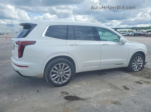 1GYKPCRS1MZ197024 2021 CADILLAC XT6 White Tył prawy