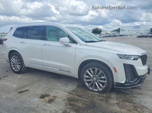 1GYKPCRS1MZ197024 2021 CADILLAC XT6 White Przód prawy