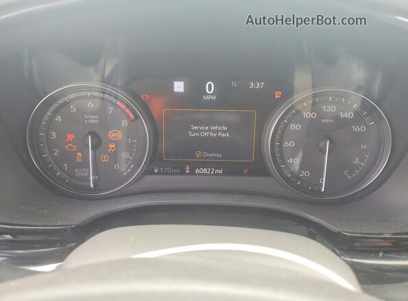 1GYKPCRS1MZ197024 2021 CADILLAC XT6 White Widok zestawu wskaźników
