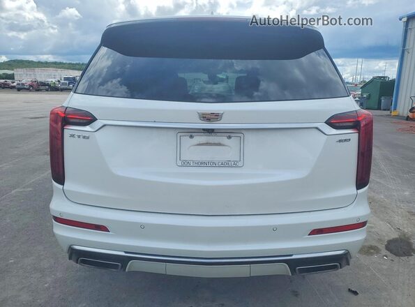 1GYKPCRS1MZ197024 2021 CADILLAC XT6 White Widok z tyłu