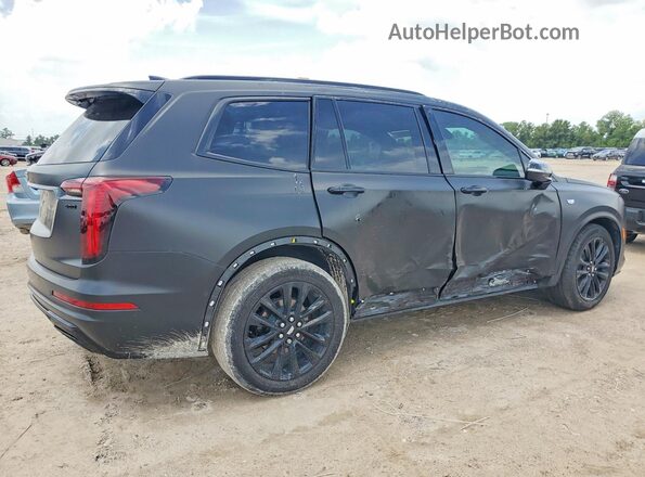 1GYKPCRS1RZ734739 2024 CADILLAC XT6 Black უკანა მარჯვენა