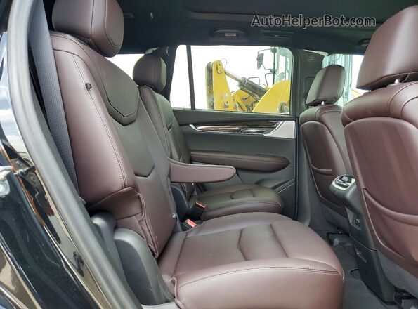 1GYKPCRS1RZ734739 2024 CADILLAC XT6 Black უკანა სალონის ხედი