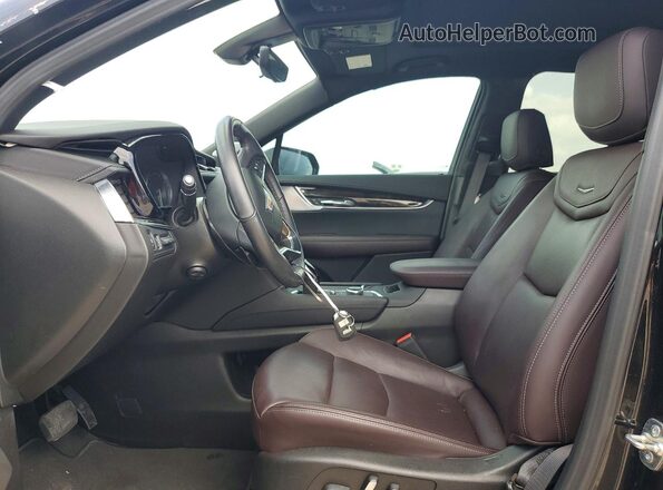 1GYKPCRS1RZ734739 2024 CADILLAC XT6 Black წინა სალონის ხედი