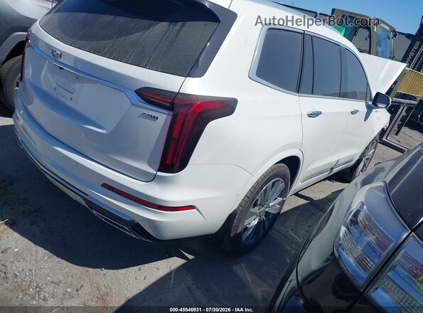 1GYKPCRS1SZ134650 2025 CADILLAC XT6 White Trasero derecho