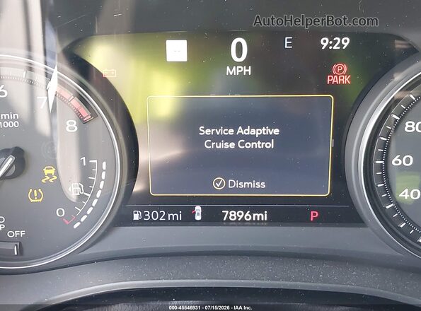 1GYKPCRS1SZ134650 2025 CADILLAC XT6 White Vista de los asientos traseros