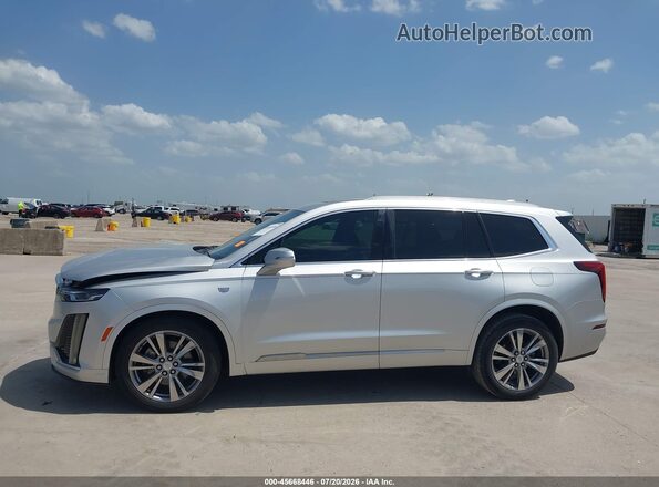 1GYKPCRS2LZ215593 2020 CADILLAC XT6 Silver Панорамний вид салону 360°