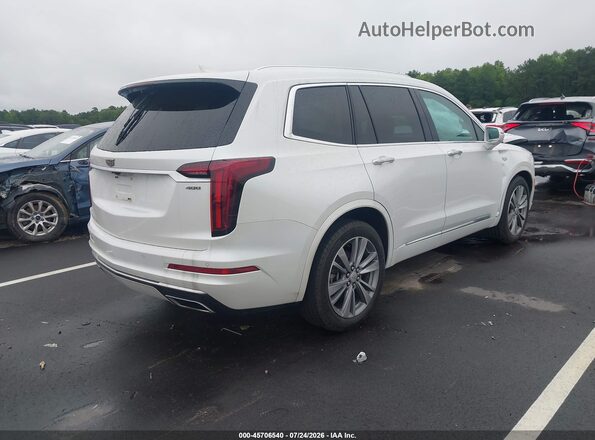 1GYKPCRS3LZ149460 2020 CADILLAC XT6 White უკანა მარჯვენა