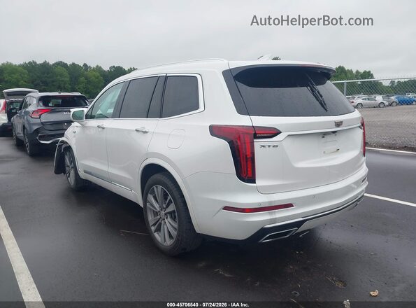 1GYKPCRS3LZ149460 2020 CADILLAC XT6 White უკანა მარცხენა