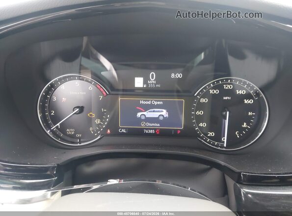 1GYKPCRS3LZ149460 2020 CADILLAC XT6 White უკანა სავარძლების ხედი