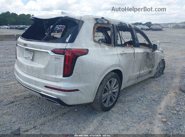 1GYKPCRS3MZ171864 2021 CADILLAC XT6 White Trasero derecho