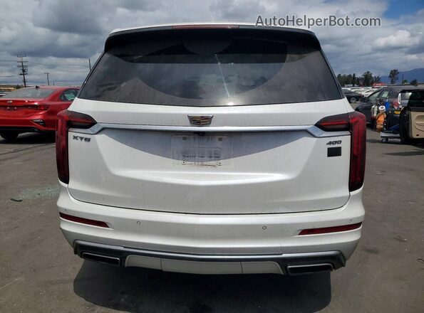 1GYKPCRS3PZ152459 2023 CADILLAC XT6 White Вид ззаду