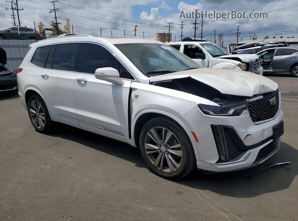 1GYKPCRS3PZ152459 2023 CADILLAC XT6 White Передня права чверть