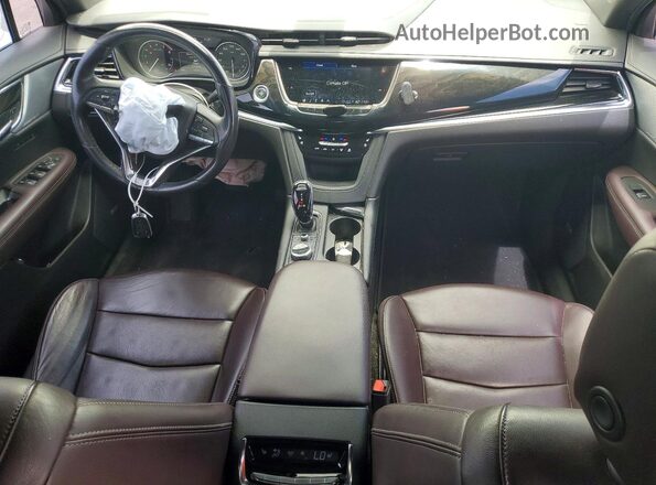 1GYKPCRS3PZ152459 2023 CADILLAC XT6 White Вид панелі приладів