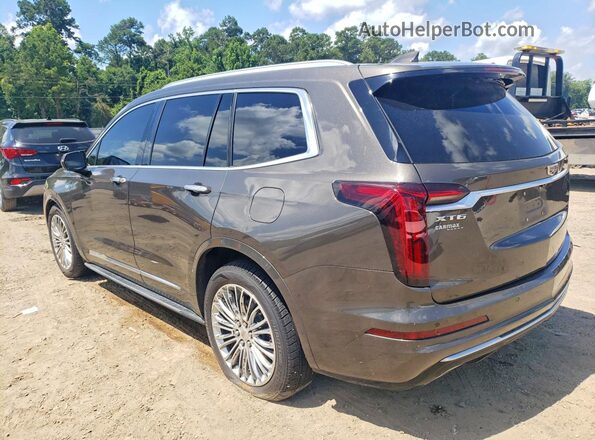 1GYKPCRS4LZ150441 2020 CADILLAC XT6 Green Trasero izquierdo