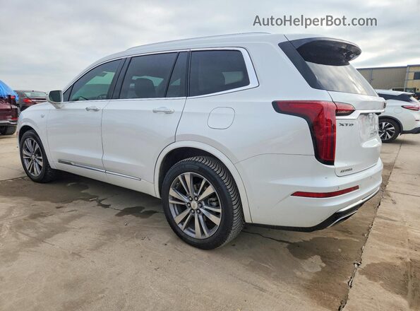 1GYKPCRS4LZ177316 2020 CADILLAC XT6 Белый Задняя левая четверть