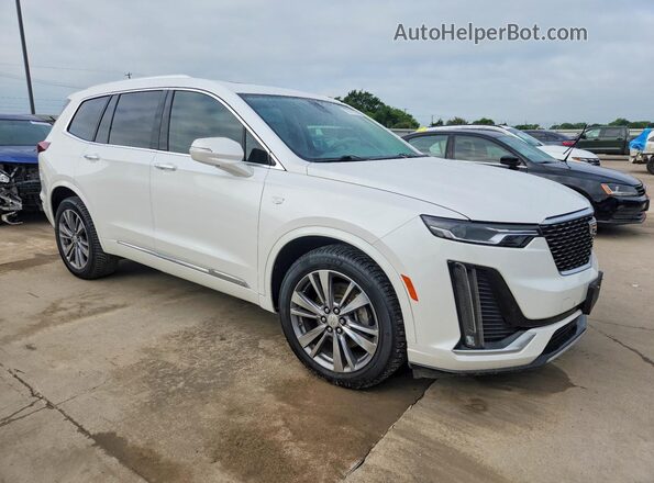 1GYKPCRS4LZ177316 2020 CADILLAC XT6 Белый Передняя правая четверть