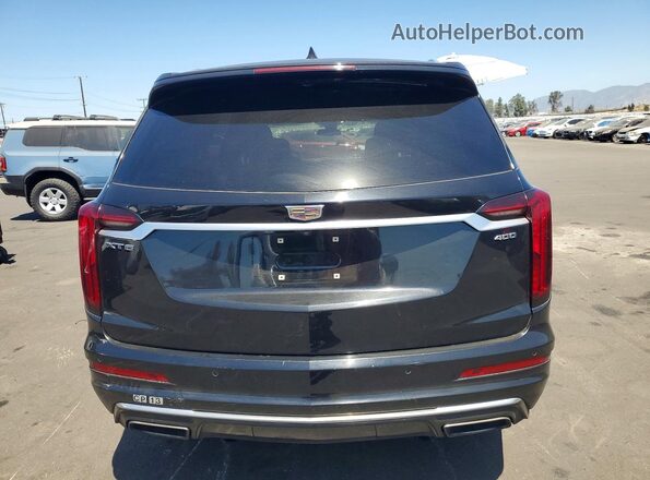 1GYKPCRS4PZ220185 2023 CADILLAC XT6 Black Widok z tyłu