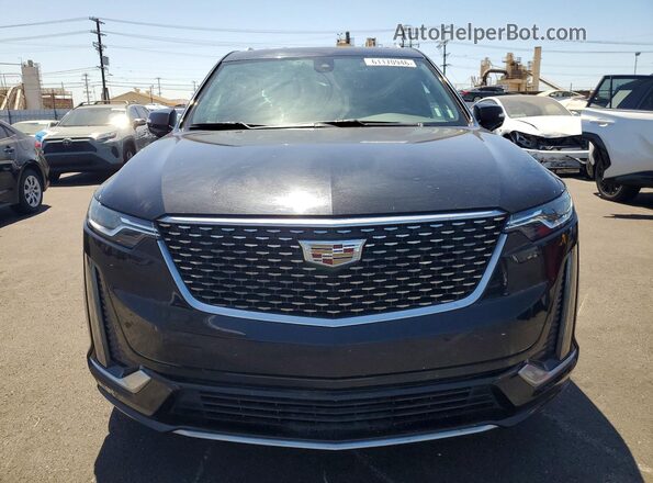 1GYKPCRS4PZ220185 2023 CADILLAC XT6 Black Widok z przodu