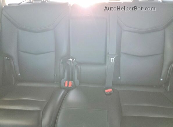 1GYKPCRS4PZ220185 2023 CADILLAC XT6 Black Widok tylnych siedzeń