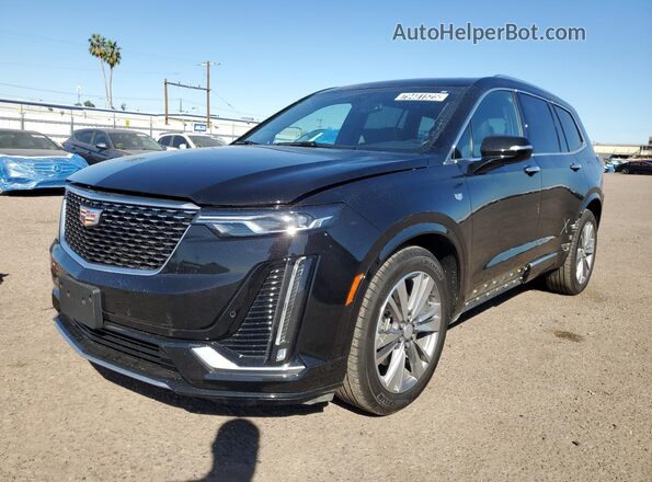 1GYKPCRS4SZ116725 2025 CADILLAC XT6 Black Vista interior de 360 grados