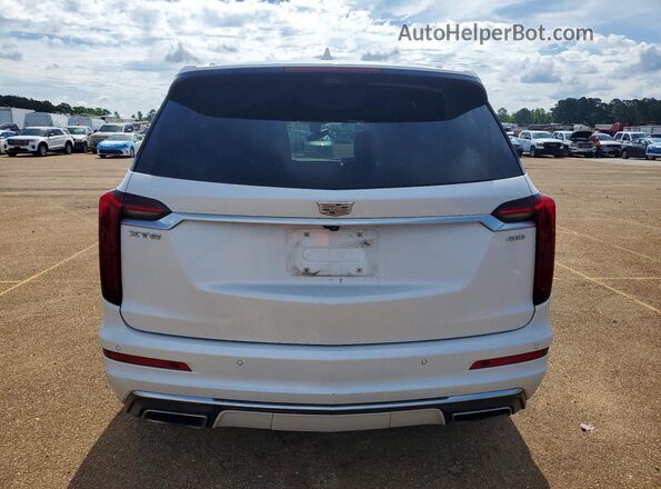 1GYKPCRS5MZ198094 2021 CADILLAC XT6 Белый Вид сзади