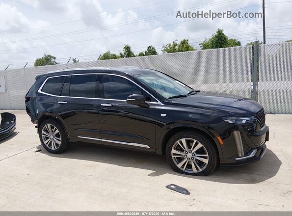 1GYKPCRS6PZ213724 2023 CADILLAC XT6 Black Widok wnętrza 360 stopni