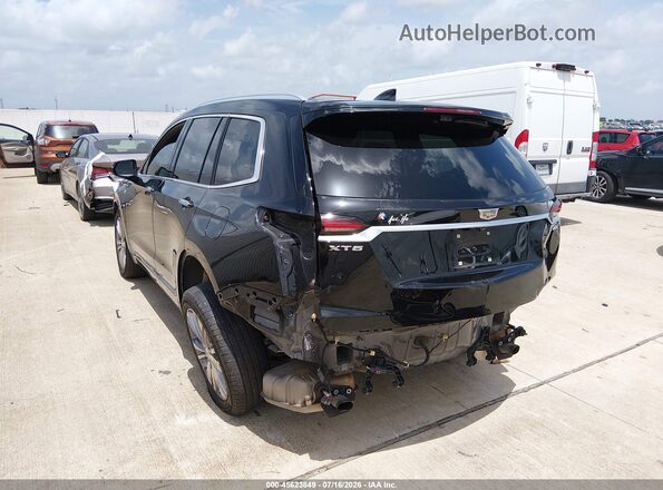 1GYKPCRS6PZ213724 2023 CADILLAC XT6 Black Widok z przodu