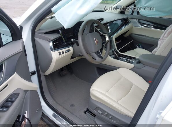 1GYKPCRS6SZ129184 2025 CADILLAC XT6 White Սալոնի դիմացի տեսք