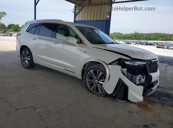 1GYKPCRS7LZ141829 2020 CADILLAC XT6 White Передня права чверть