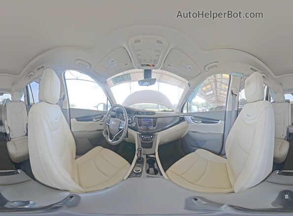 1GYKPCRS7LZ141829 2020 CADILLAC XT6 White Вид наклейки з VIN-кодом