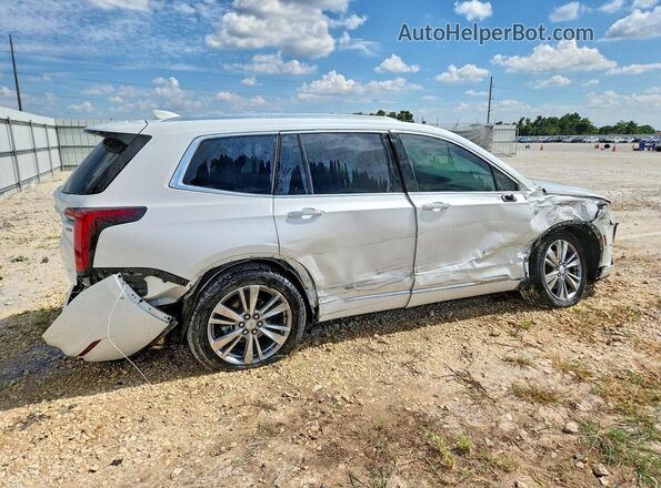 1GYKPCRS7RZ719288 2024 CADILLAC XT6 Белый Задняя правая четверть