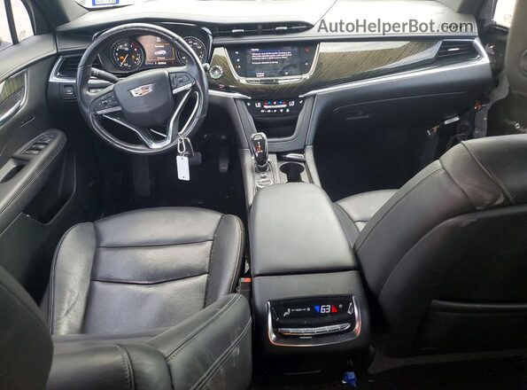 1GYKPCRS8LZ113568 2020 CADILLAC XT6 Black Dashboard view