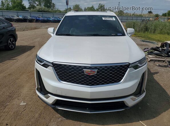 1GYKPCRS8SZ122849 2025 CADILLAC XT6 White Vista frontal