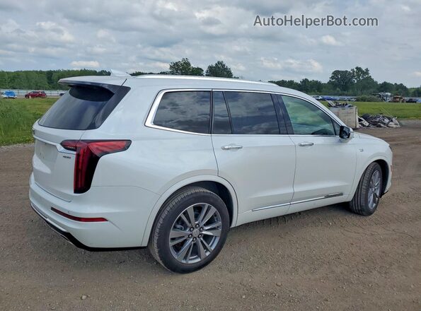 1GYKPCRS8SZ122849 2025 CADILLAC XT6 White Trasero derecho