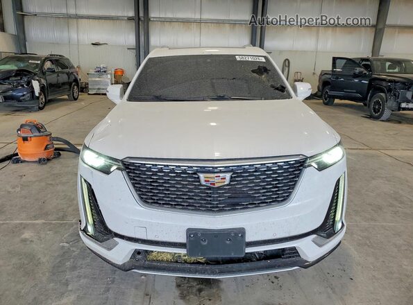 1GYKPCRS9LZ136387 2020 CADILLAC XT6 Белый Вид спереди