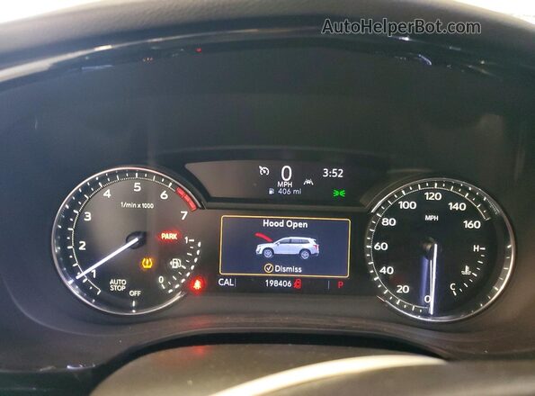 1GYKPCRS9LZ136387 2020 CADILLAC XT6 Белый Вид щитка приборов