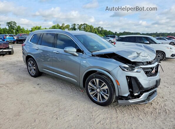 1GYKPCRSXSZ136848 2025 CADILLAC XT6 Серебряный Передняя правая четверть