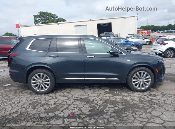 1GYKPDRS1MZ134463 2021 CADILLAC XT6 Серый Вид задней части салона