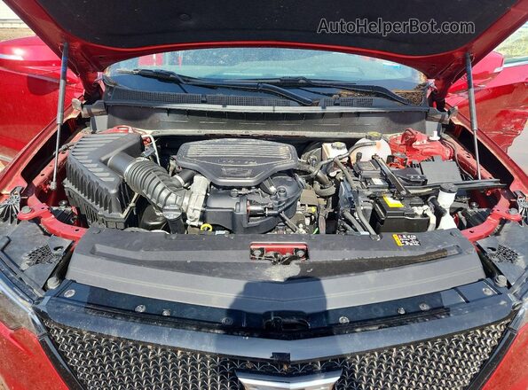1GYKPDRS1RZ704078 2024 CADILLAC XT6 Red Вид задньої частини салону
