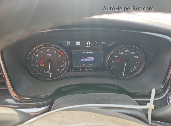 1GYKPDRS1RZ704078 2024 CADILLAC XT6 Red Вид щитка приладів