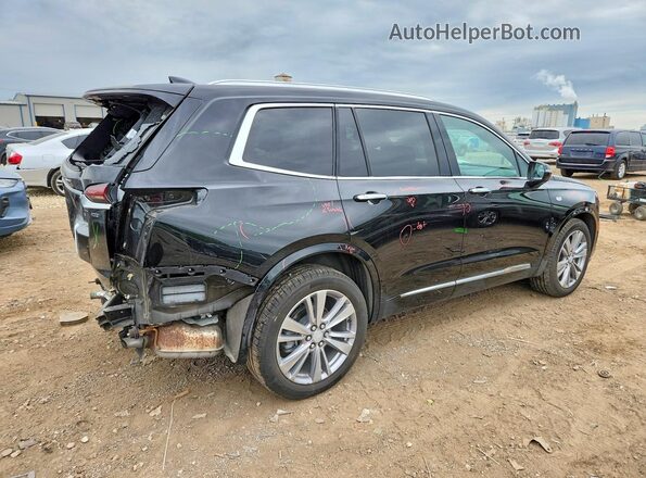1GYKPDRS2RZ713470 2024 CADILLAC XT6 Black უკანა მარჯვენა