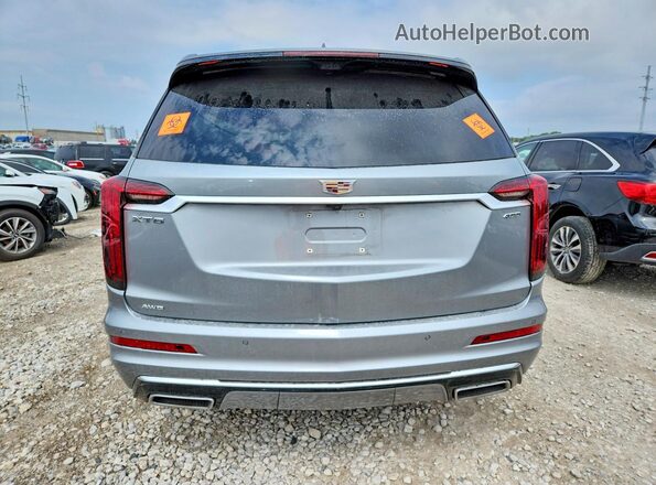 1GYKPDRS3SZ100778 2025 CADILLAC XT6 Серебряный Вид сзади