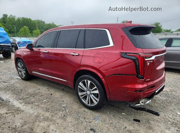 1GYKPDRS4LZ100693 2020 CADILLAC XT6 Red Trasero izquierdo