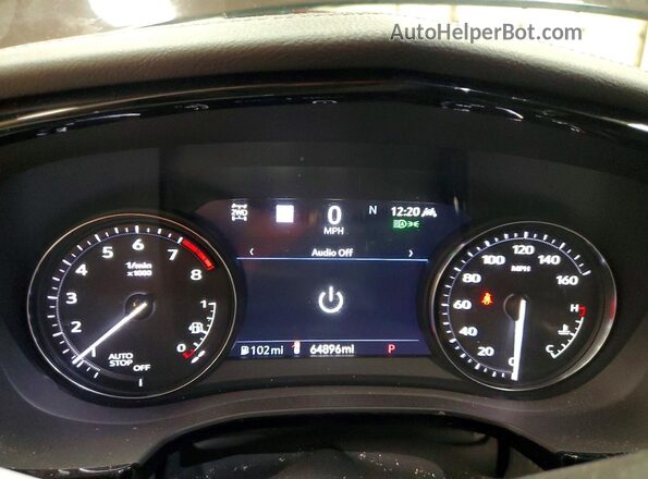 1GYKPDRS5MZ176652 2021 CADILLAC XT6 Burgundy Вид щитка приладів