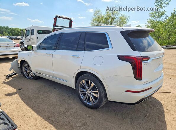 1GYKPDRS5NZ137738 2022 CADILLAC XT6 Белый Задняя левая четверть